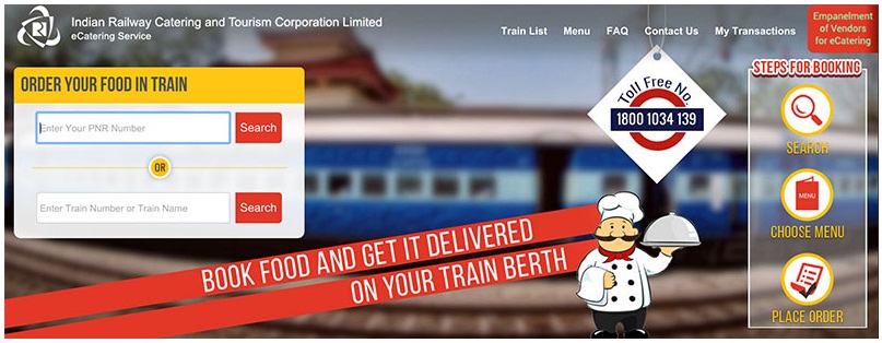 IRCTC-E-catering-service